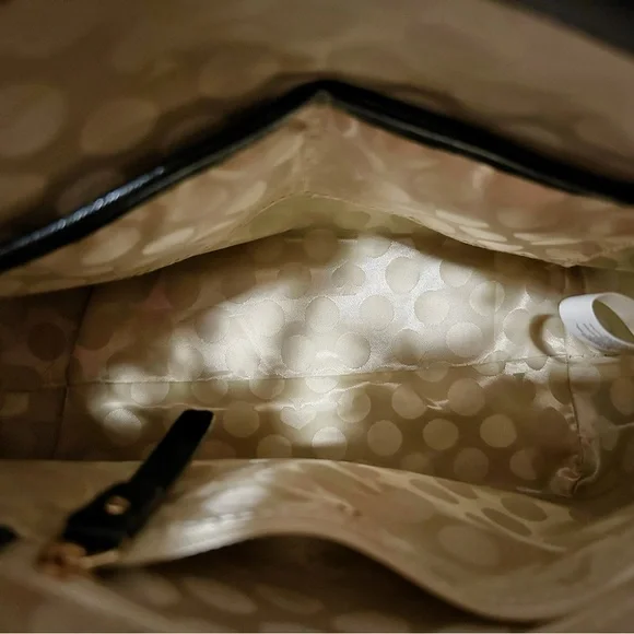 Vintage Y2K style Kate Spade Black Leather Handbag crossbody purse - Picture 5 of 16